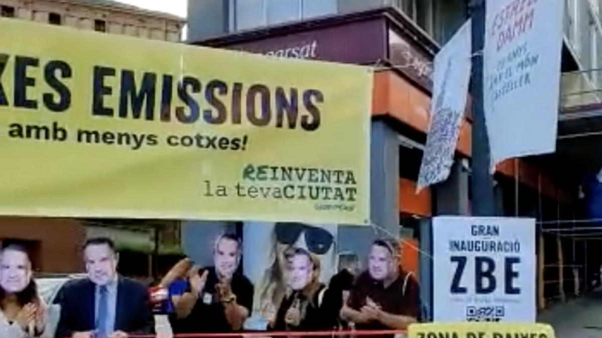 Greenpeace se moviliza en Tarragona para exigir Zonas de Bajas Emisiones
