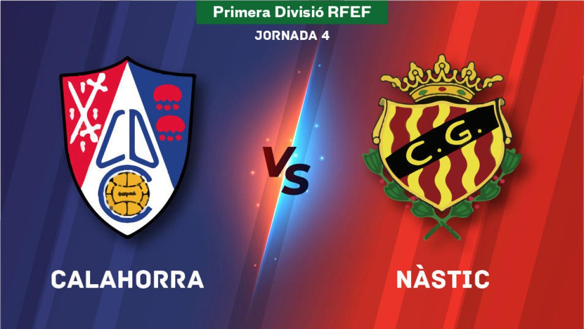 Sigue en directo el Calahorra - Nàstic