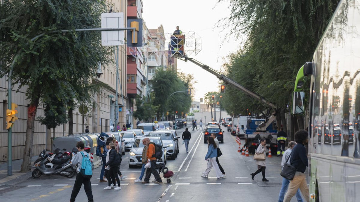 La Rambla Vella de Tarragona será vía de peatones cuando se consolide la movilidad sostenible