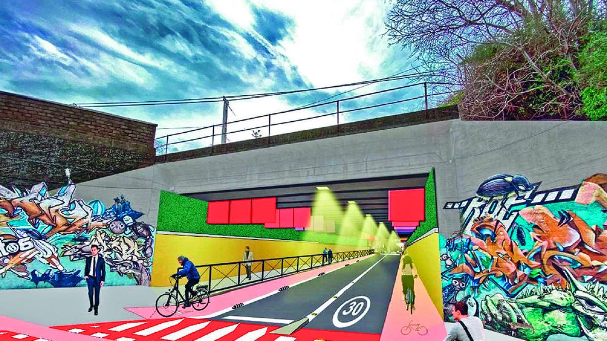 Les obres del pont del barri Gaudí es prorrogaran fins al setembre