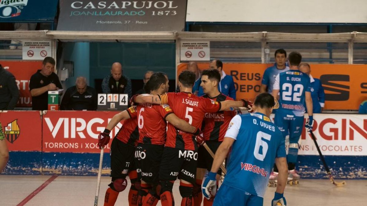 El Reus Deportiu goleja al Lleida en el retorn de l'OK Lliga (3-0)