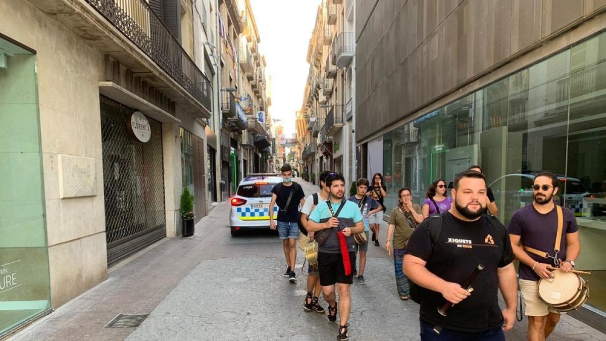 La Guàrdia Urbana de Reus atura les matinades de Sant Pere