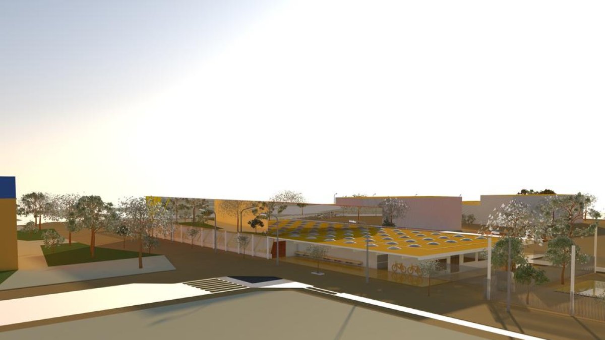 El nueve poliligero de la Escuela Marià Fortuny costará unos 2 MEUR y entrará en funcionamiento en el 2024
