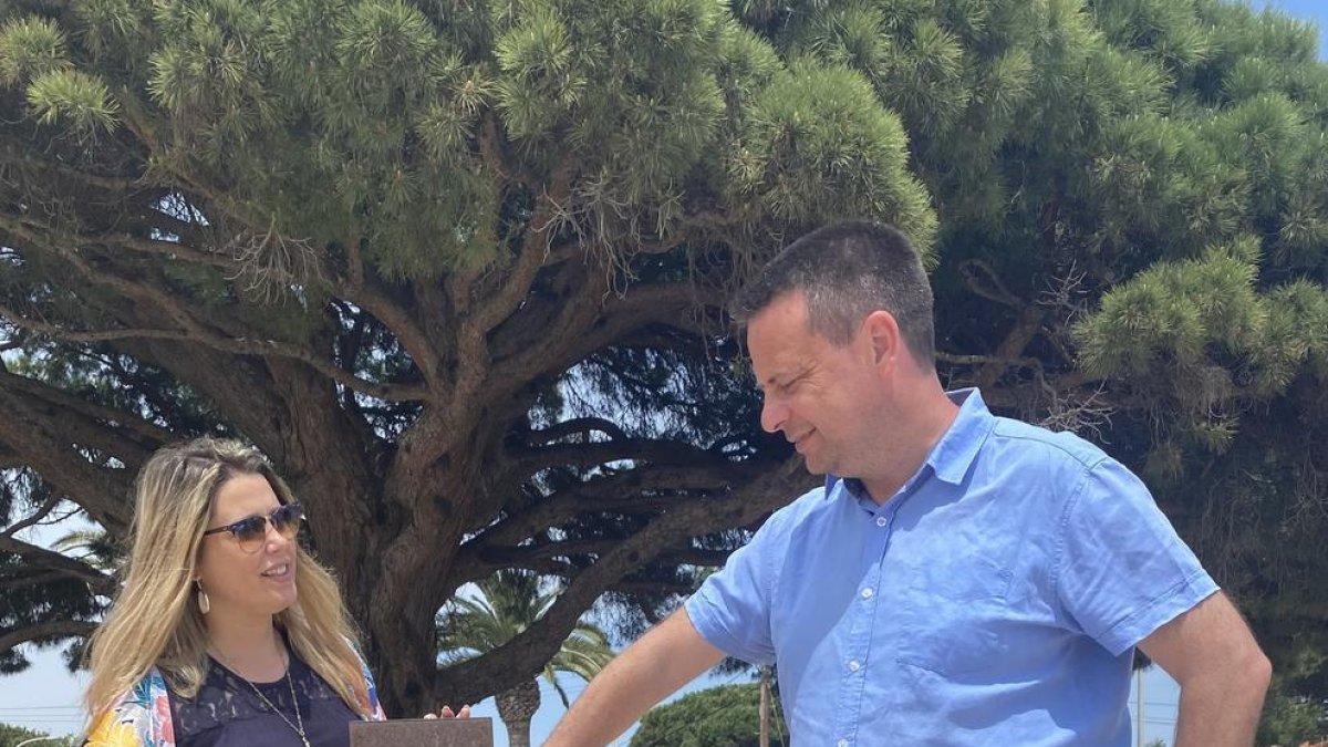 El Pi Rodó de Cambrils se convierte en símbolo de homenaje a la lucha feminista