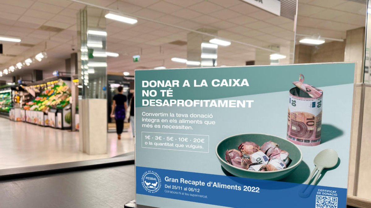 Mercadona se suma al Gran Recapte d'Aliments