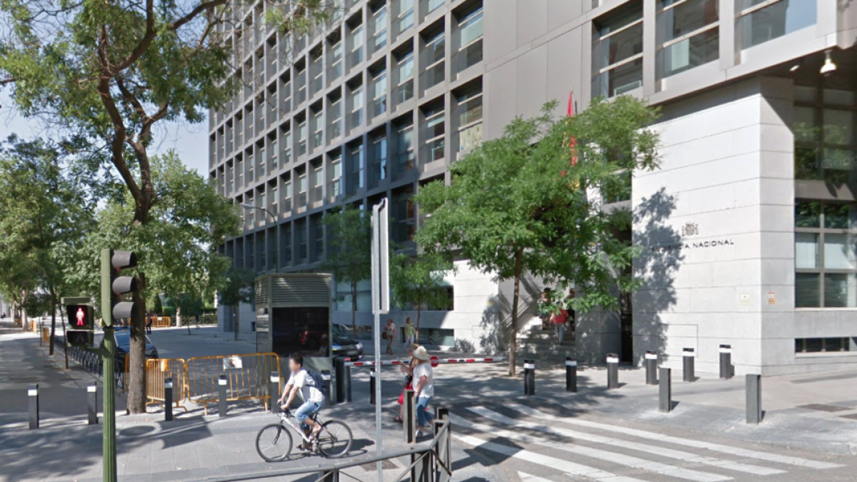 Imatge de l'Audiència Nacional a Madrid.