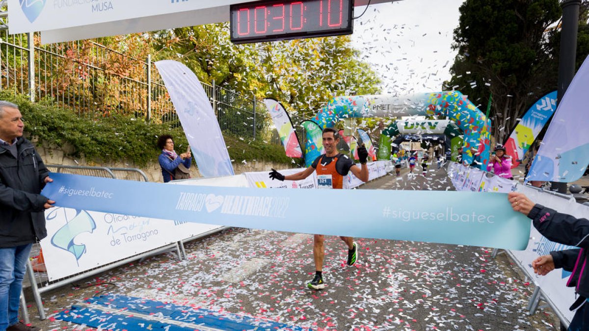 Àngel Martínez i Stella Beazzutti, guanyadors de la Tarraco Health Race en la modalitat de 10K