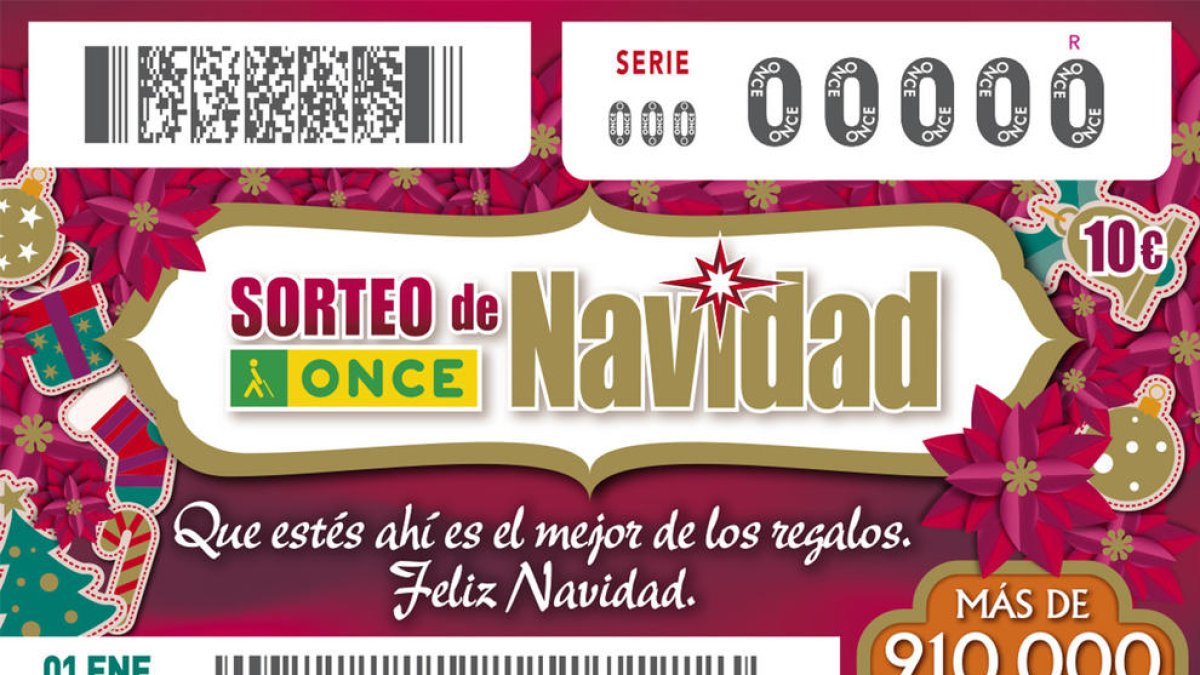 Tarragona, Valls i Altafulla reparteixen part del segon premi del sorteig de Nadal de l'ONCE