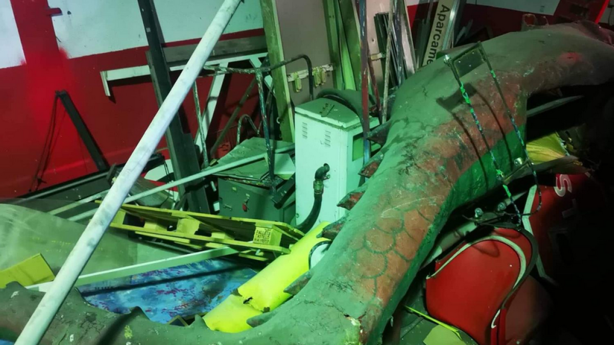 Drac de Sant Roc antic, Tarraco Festes, magatzem Brigada, estat de conservació