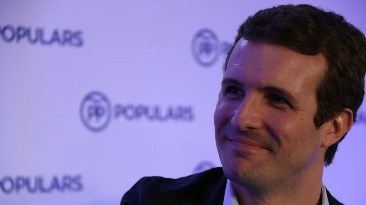president del PP, Pablo Casado