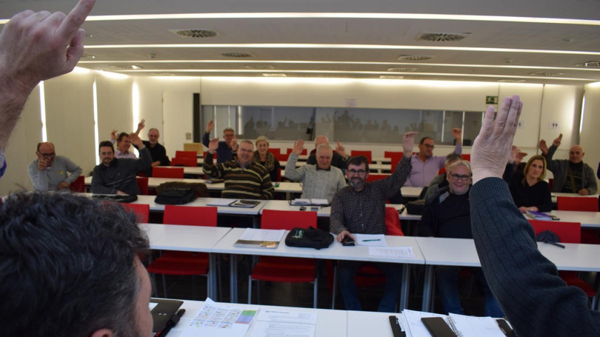 Unió de Pagesos, abocador, residus, UP, sindicat, manifest