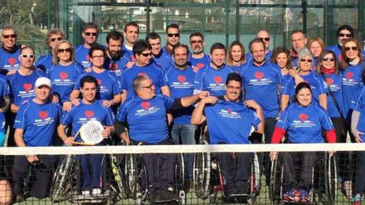 L'Obra Social ”la Caixa” destina 10.000 euros a l'Associació de Pàdel Adaptat Tarragona