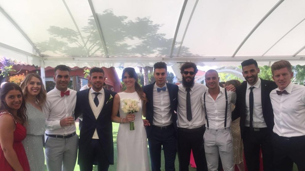 Xavi Molina celebra el seu casament