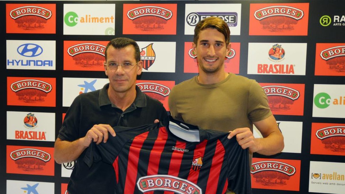 Campins: «Vull guanyar-me els minuts per donar-ho tot aquesta temporada»