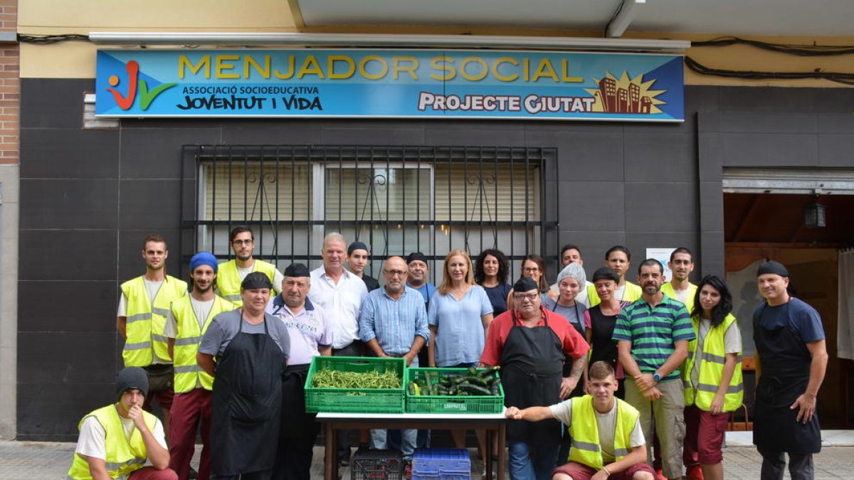 La Casa de Oficios de Agricultura ecológica entregará parte de la cosecha en un comedor social