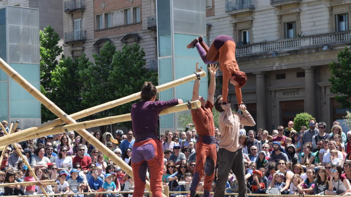 Las plazas de Reus se llenan de circo