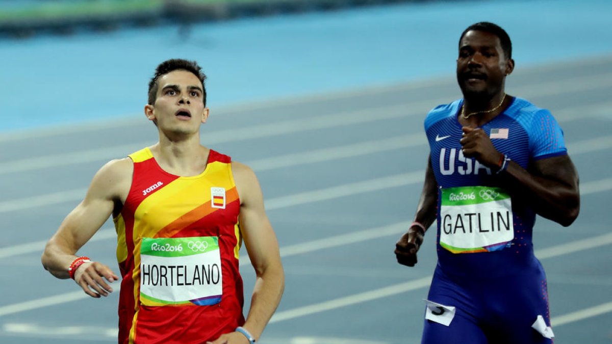 Hortelano, eliminado en las semifinales de 200 metros