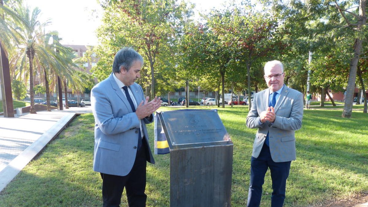 Salou dedica una plaça al President Lluís Companys
