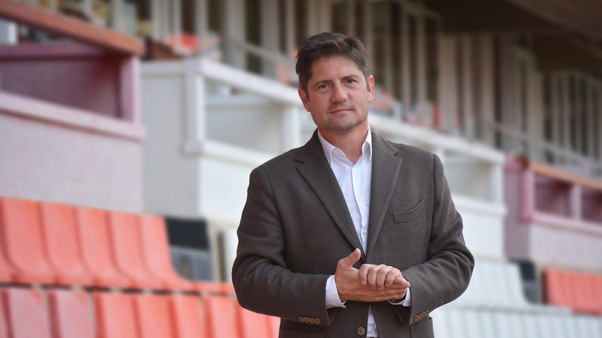 Imatge d'arxiu del director general del Nàstic Lluís Fàbregas