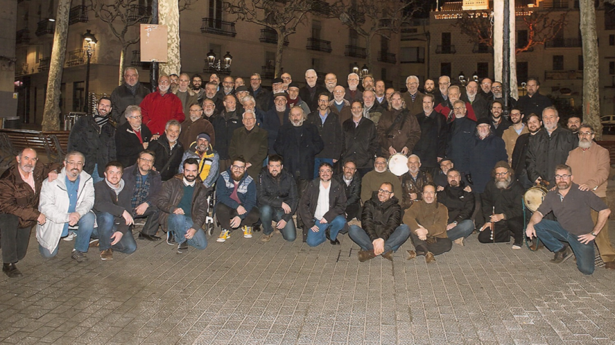 Els barbuts del Vendrell es reuneixen un any més en el seu tradicional sopar