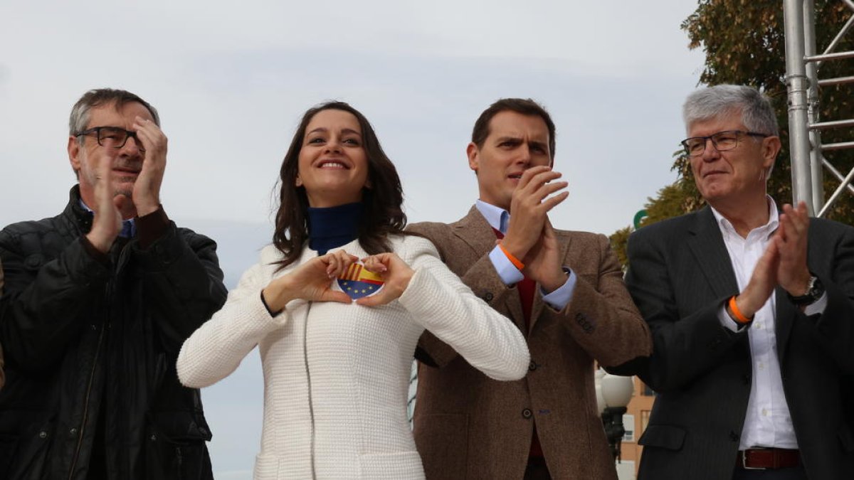 Villegas, Arrimadas, Alonso, Rivera