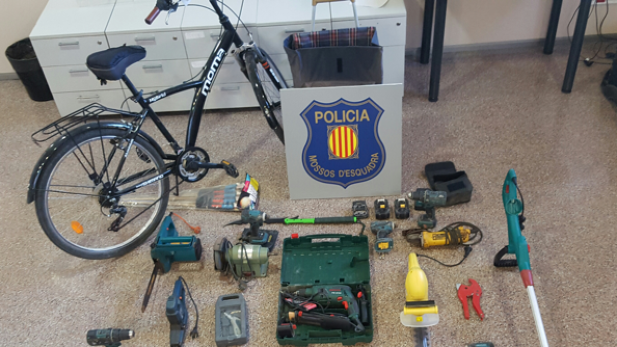 Vuelven a detener al ladrón de Calafell que robó a más de 60 trasteros