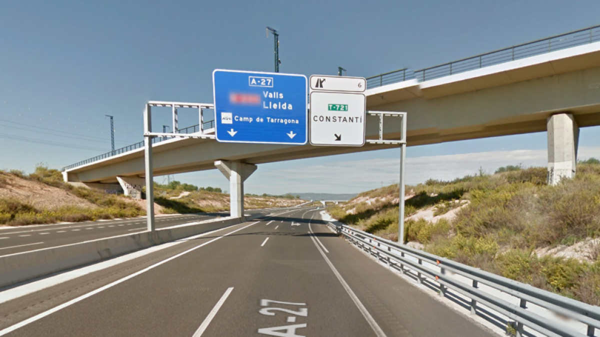 Un accident a Constantí provoca un ferit lleu i 2 quilòmetres de retenció