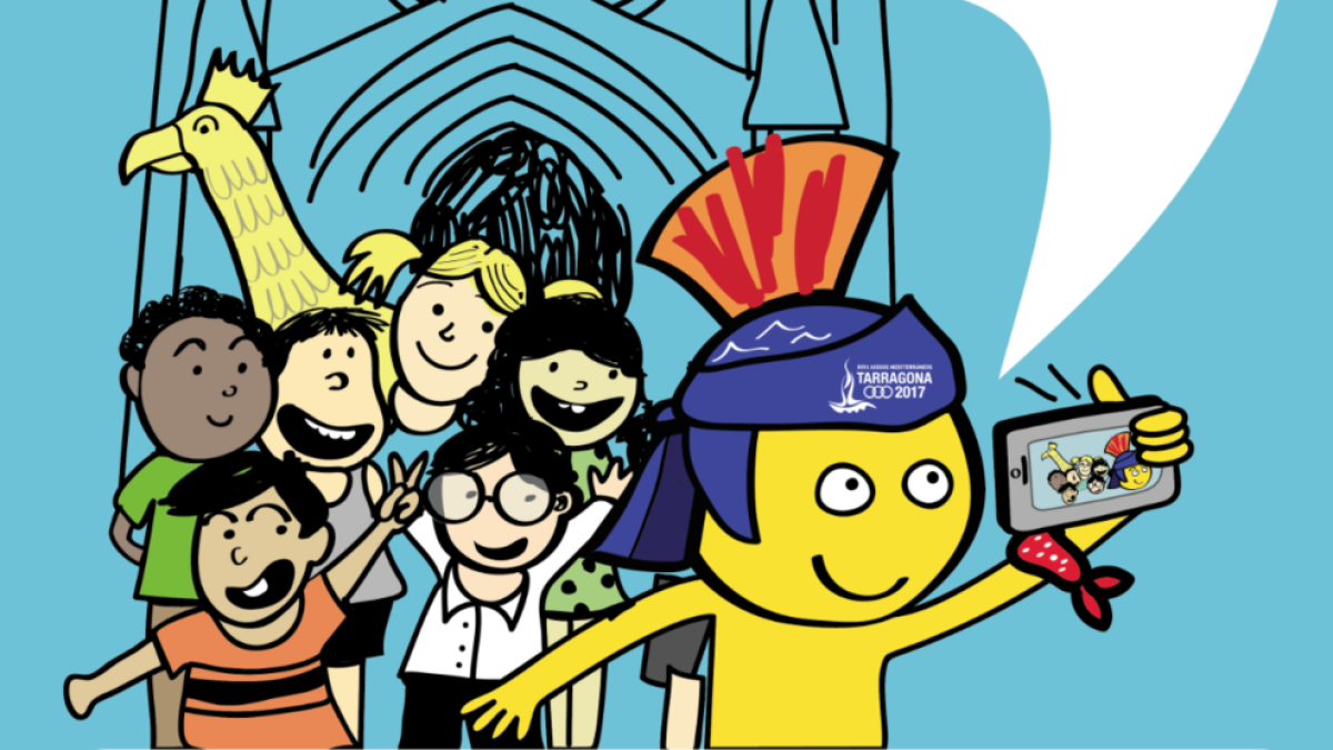 Hazte una foto con Tarracus y asiste a la ceremònia de inauguración de Tarragona 2017