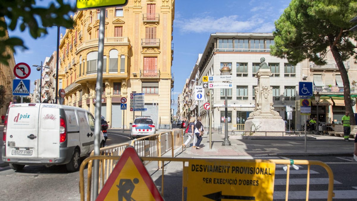 Comença la segona i última fase de la remodelació de la plaça Catalunya