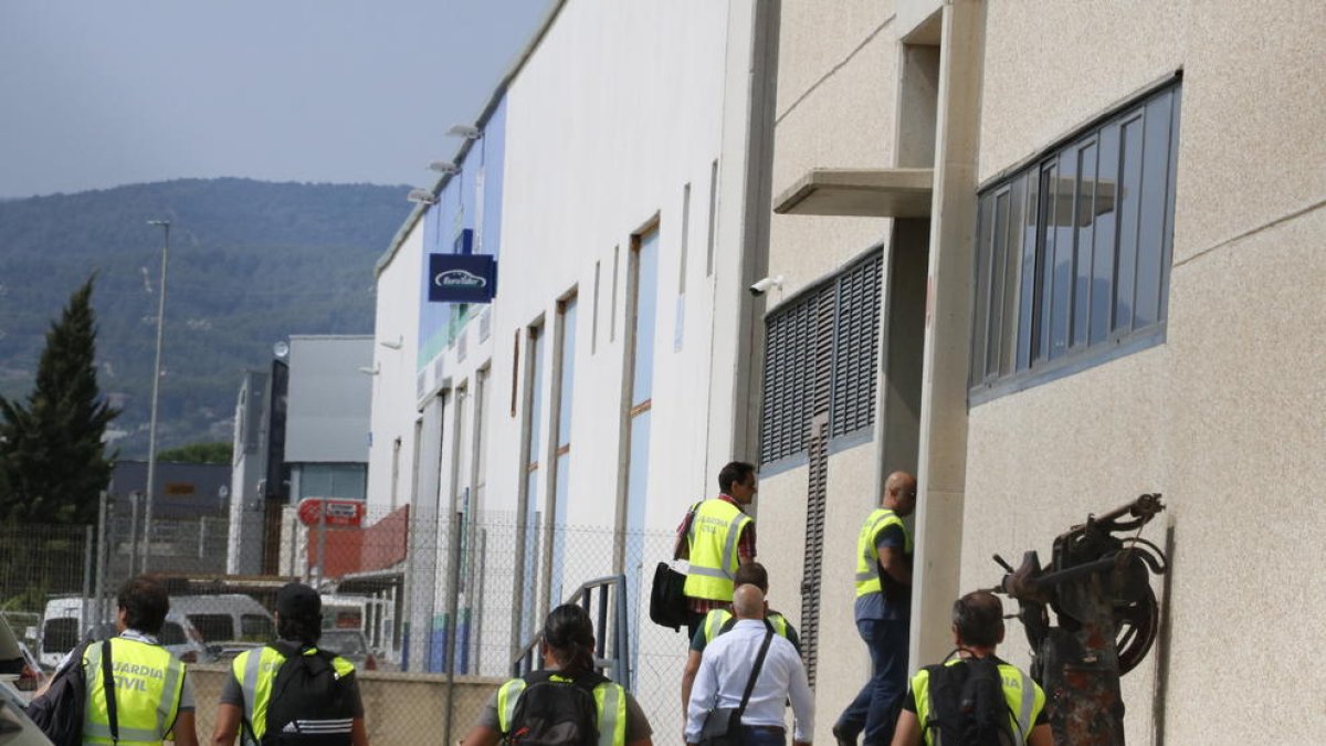 imprenta, Constantí, Guardia Civil