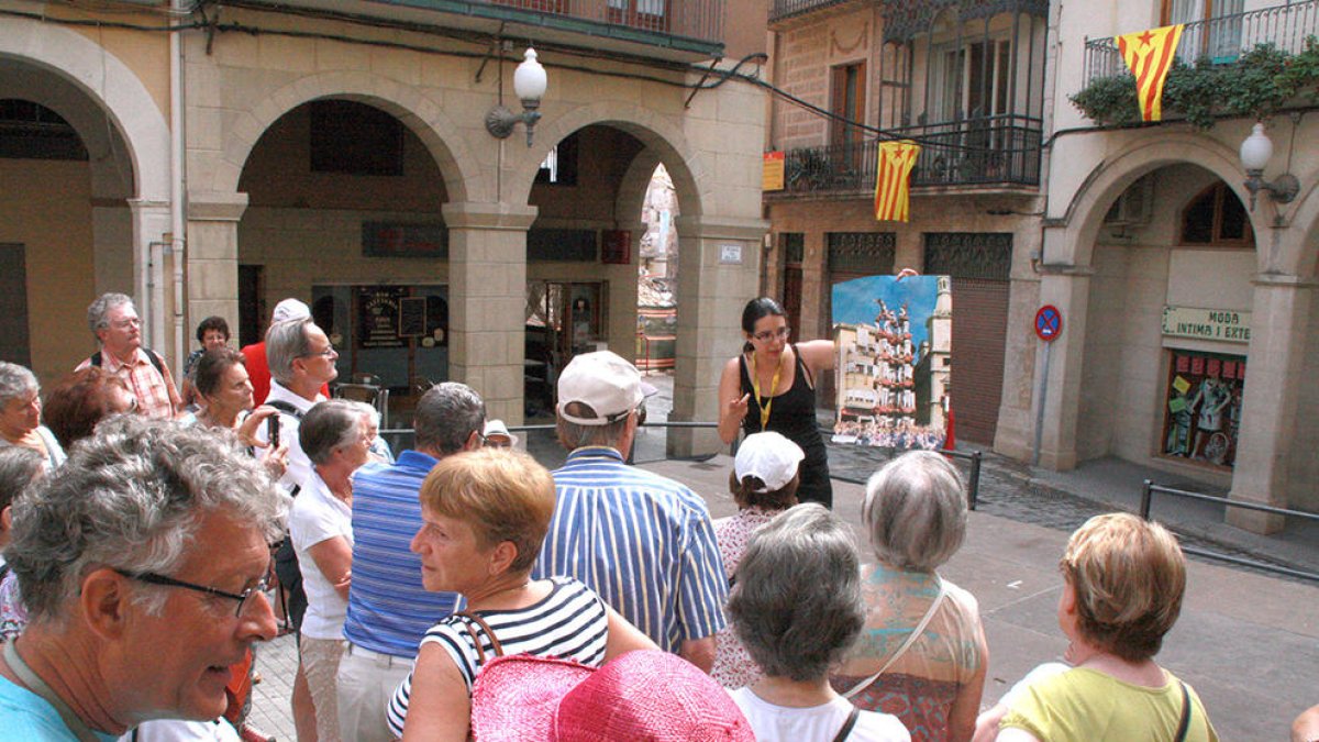 En dos mesos visitaran Valls més de 2.600 turistes francesos