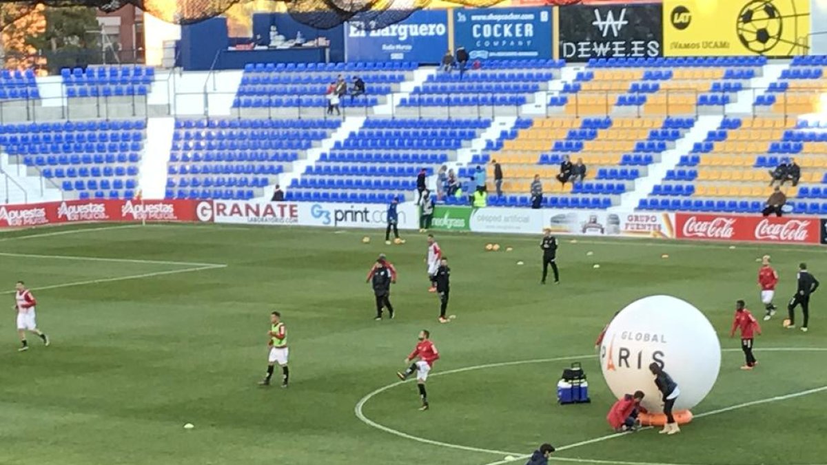 José Carlos, titular en Murcia