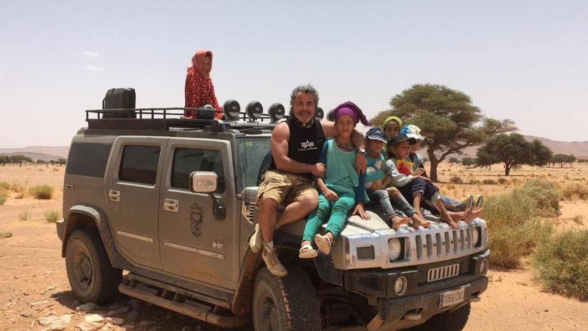 Un tarraconense viaja al Sáhara para «desestresarme y ser solidario»