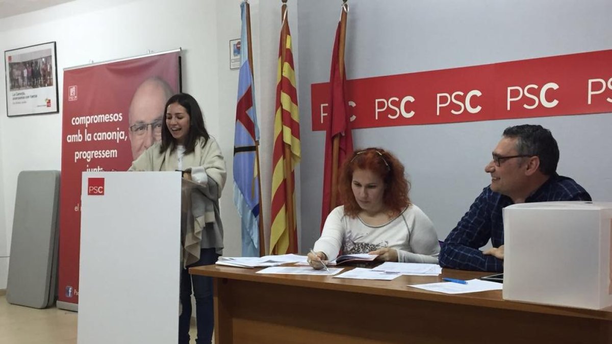 Lucía López, nueva primera secretaria del PSC de la Canonja por unanimidad