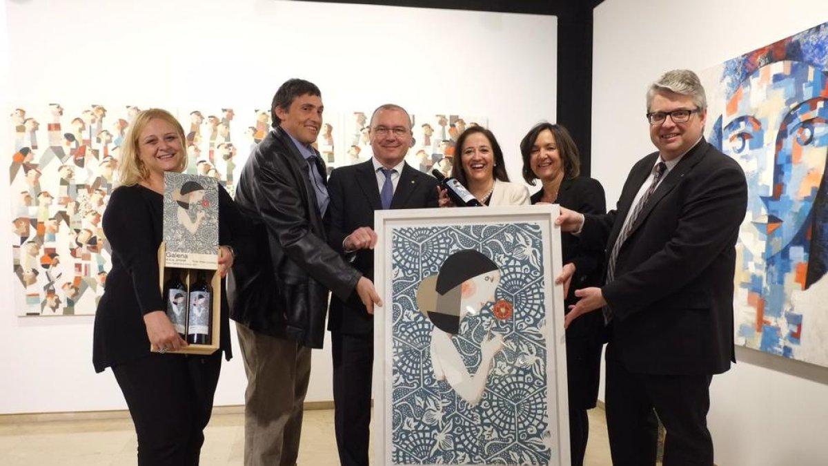Una etiqueta de vino 'de Gaudí' conmemora Reus como Capital de la Cultura Catalana