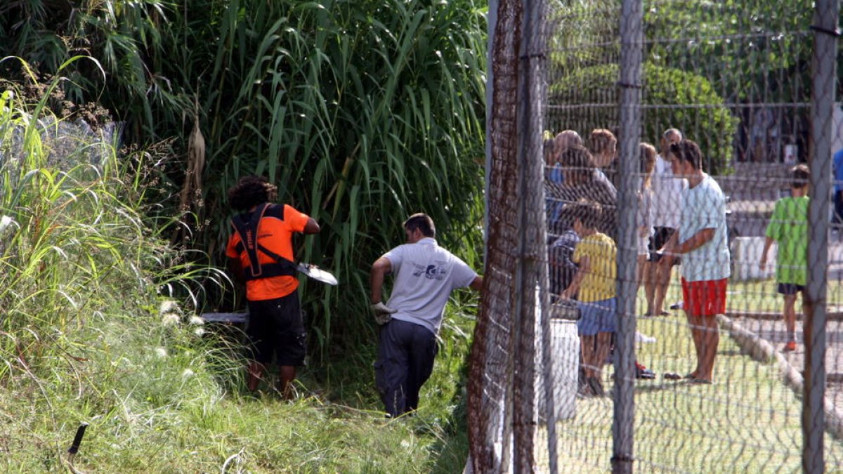 El Ayuntamiento realiza trabajos de mejora para evitar acumulaciones de agua en caso de lluvias