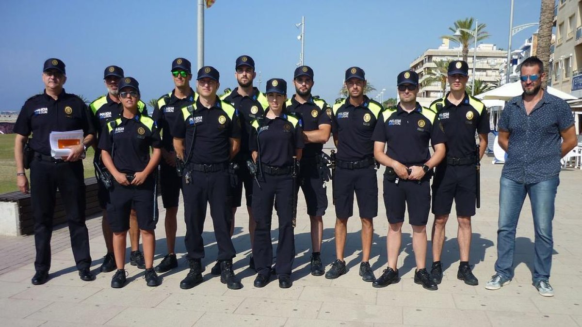 Vuit agents reforçaran la policia local del Vendrell a l'estiu