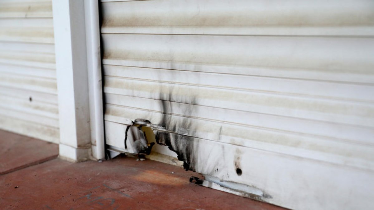 Una chispa causa un susto en las fiestas del Morell