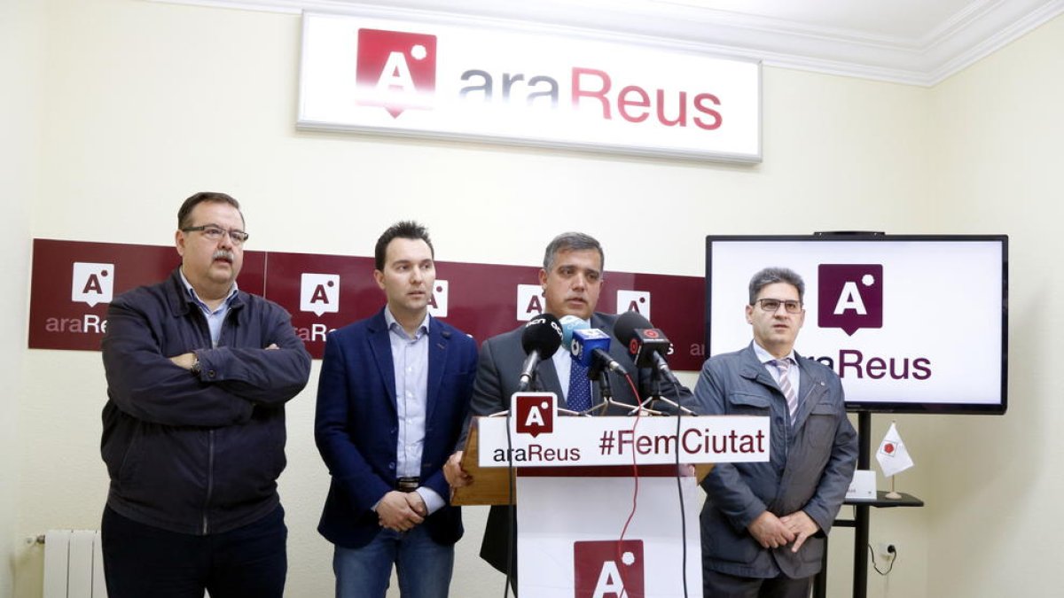 Ara Reus, CUP, qüestió de confiança, moció de censura, Dani Rubio, Carles Pellicer, Jordi Cervera