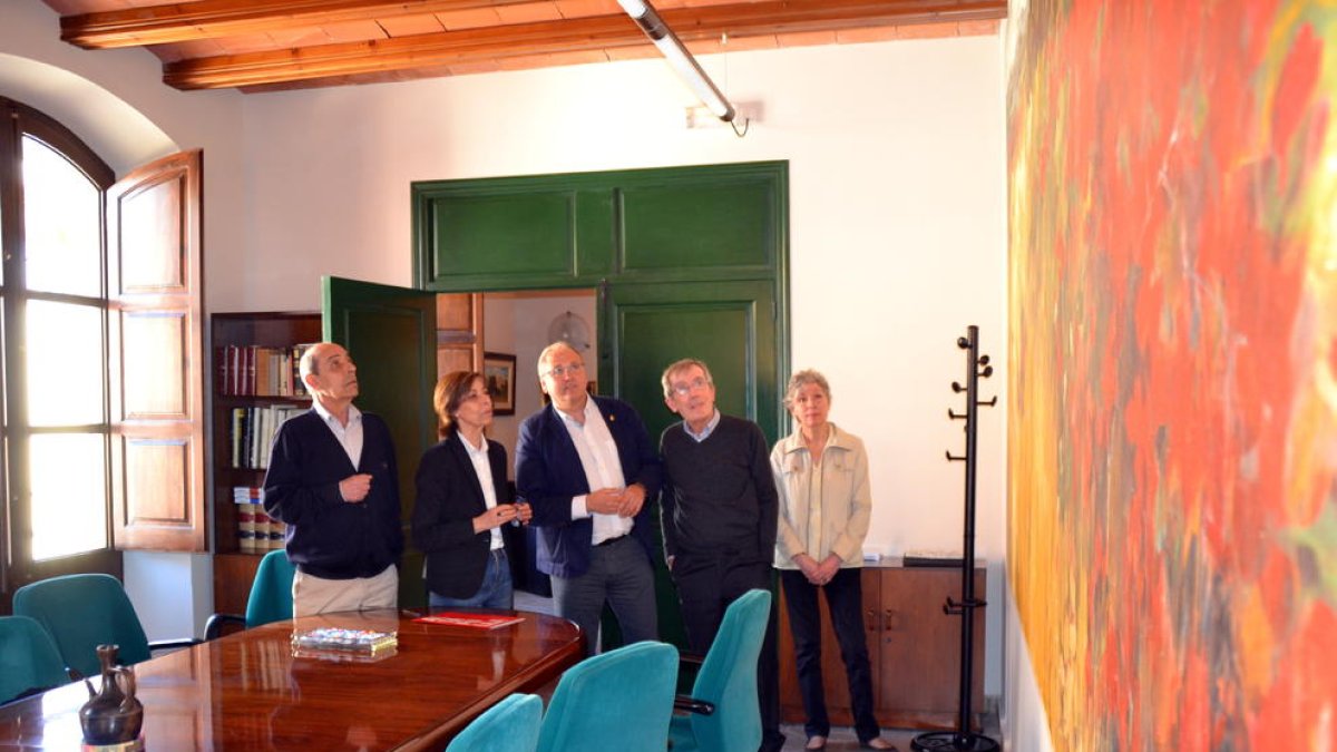 La família de Josep Sala dóna dos quadres del pintor a l'Ajuntament d'Altafulla