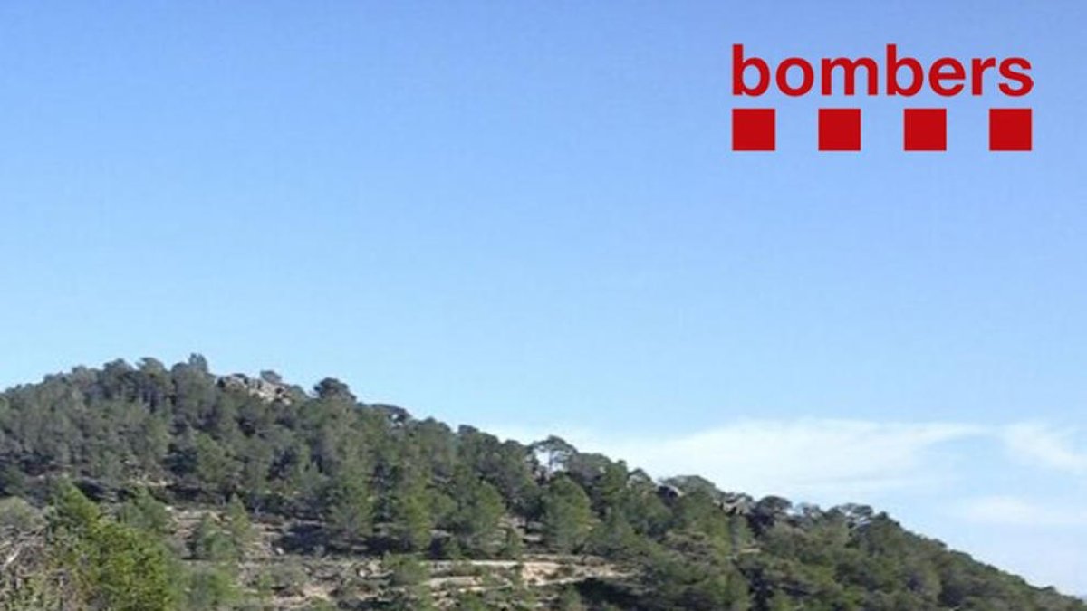 Bomberos, fuego, Pinell de Brai, quemaduras, incendio