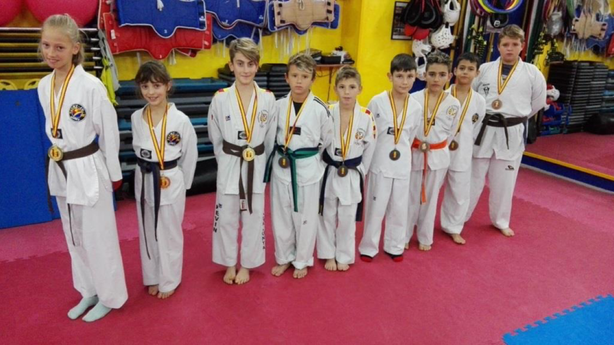El Club Taekwondo My-Ju Cunit, tercer mejor equipo en categoría infantil al Campeonato de España