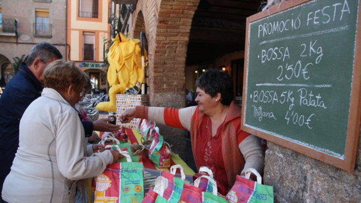 Inici de recollida de la patata amb tots els esforços posats a reactivar la pagesia