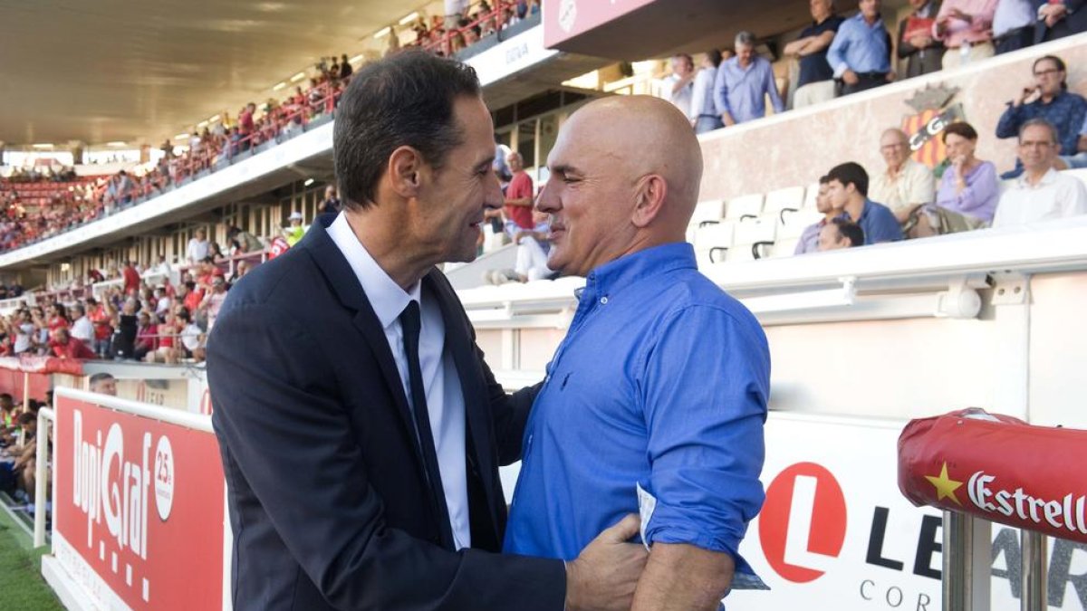 Vicente Moreno: «La segona part contra el Lugo va ser espectacular»