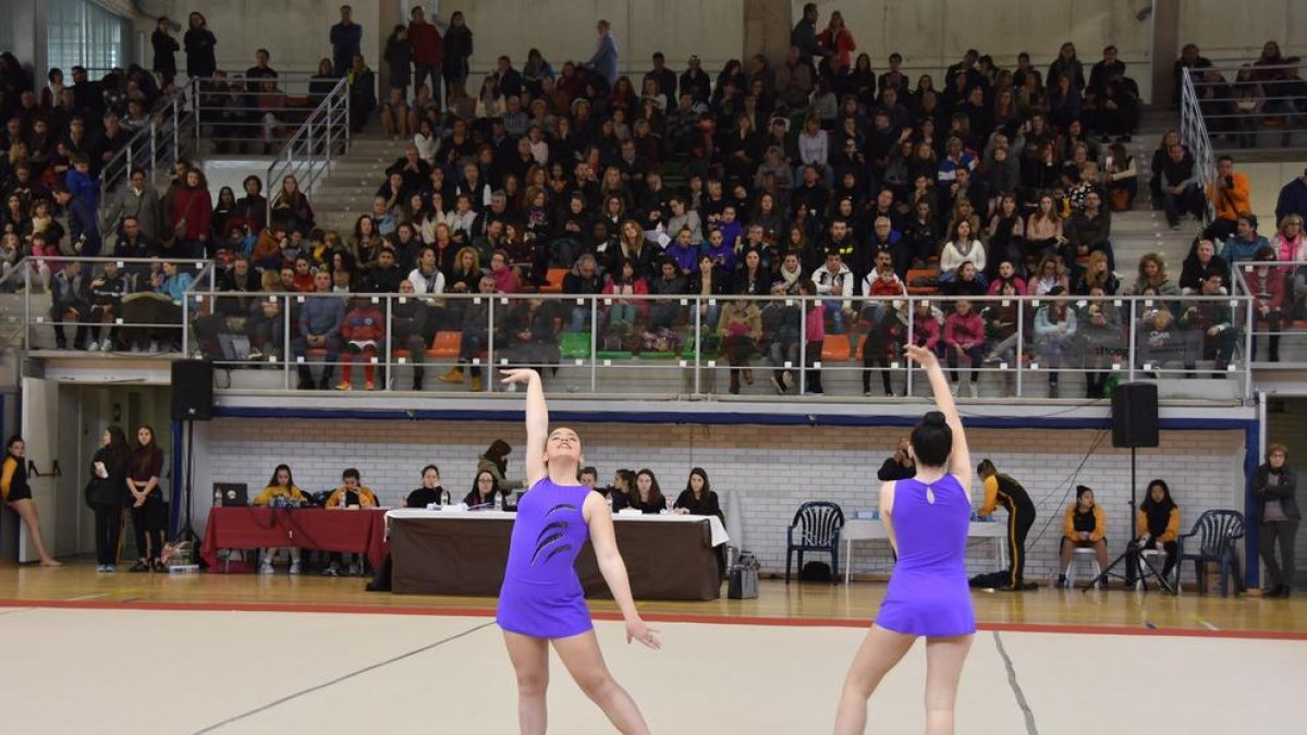 El Pabellón Municipal de Torredembarra acogerá el campeonato de Cataluña de Gimnasia Rítmica