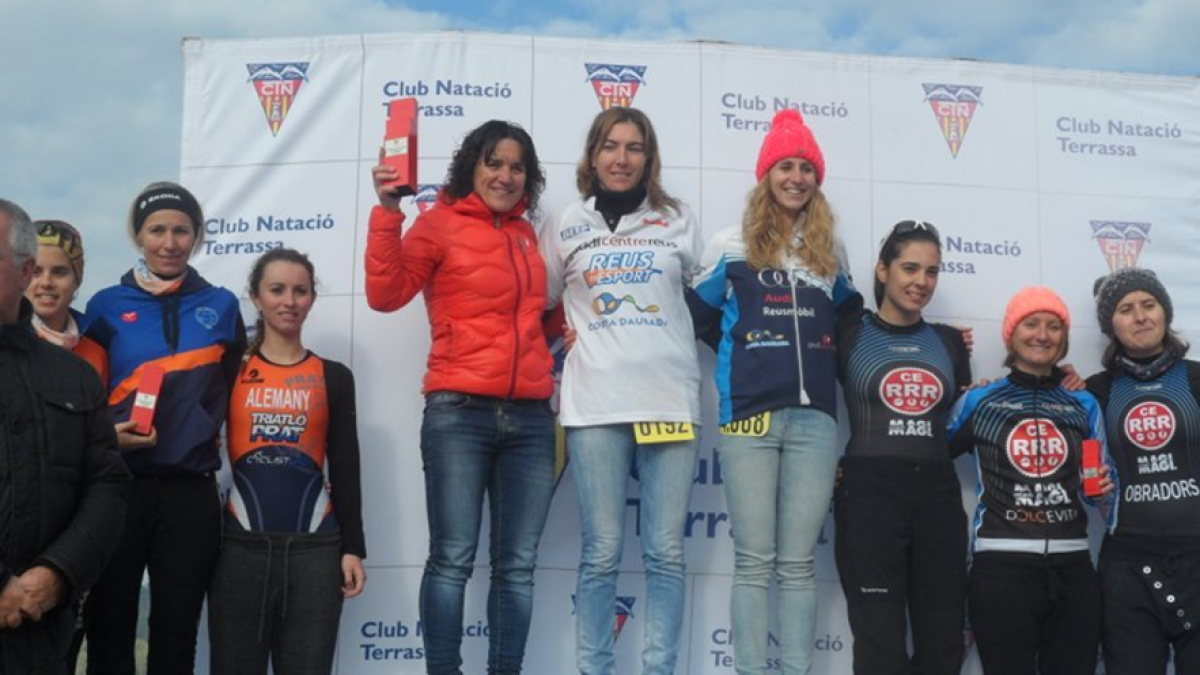 Primera posición por equipos para las duatletas del CN Reus Ploms en el Campeonato de Cataluña