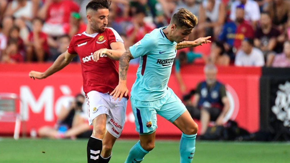 Omar Perdomo se perderá el inicio de Liga con el Nàstic