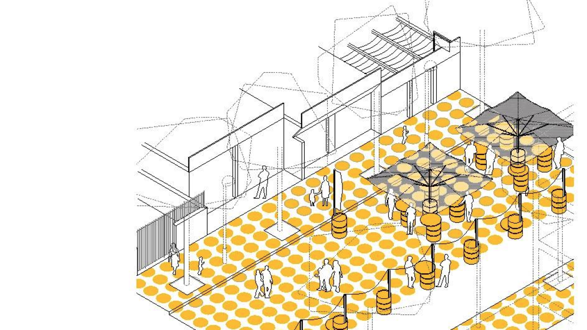 Un tramo de la avenida Carles Buïgas de Salou se corta al tráfico durante un mes para convertirlo en zona de peatones