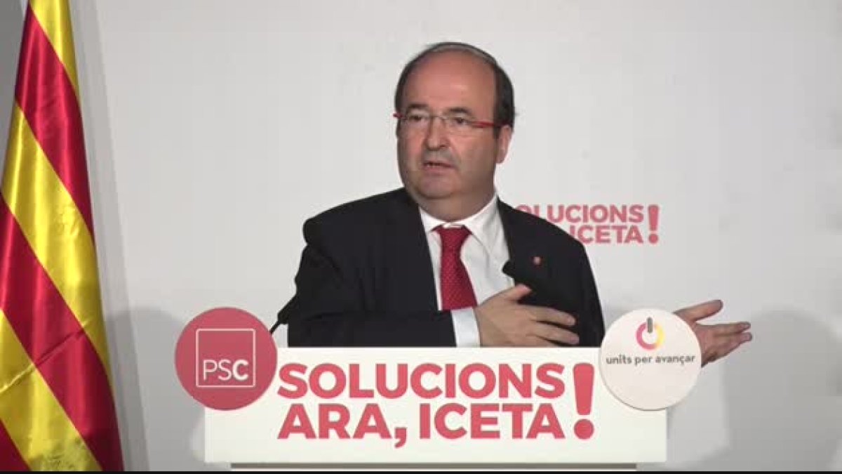 Miquel Iceta, 21-D, CUP, JxCAT, PSC, ERC