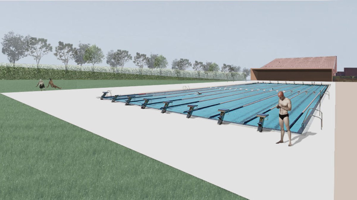 El projecte de la piscina dels Jocs ja es troba en fase d'exposició pública